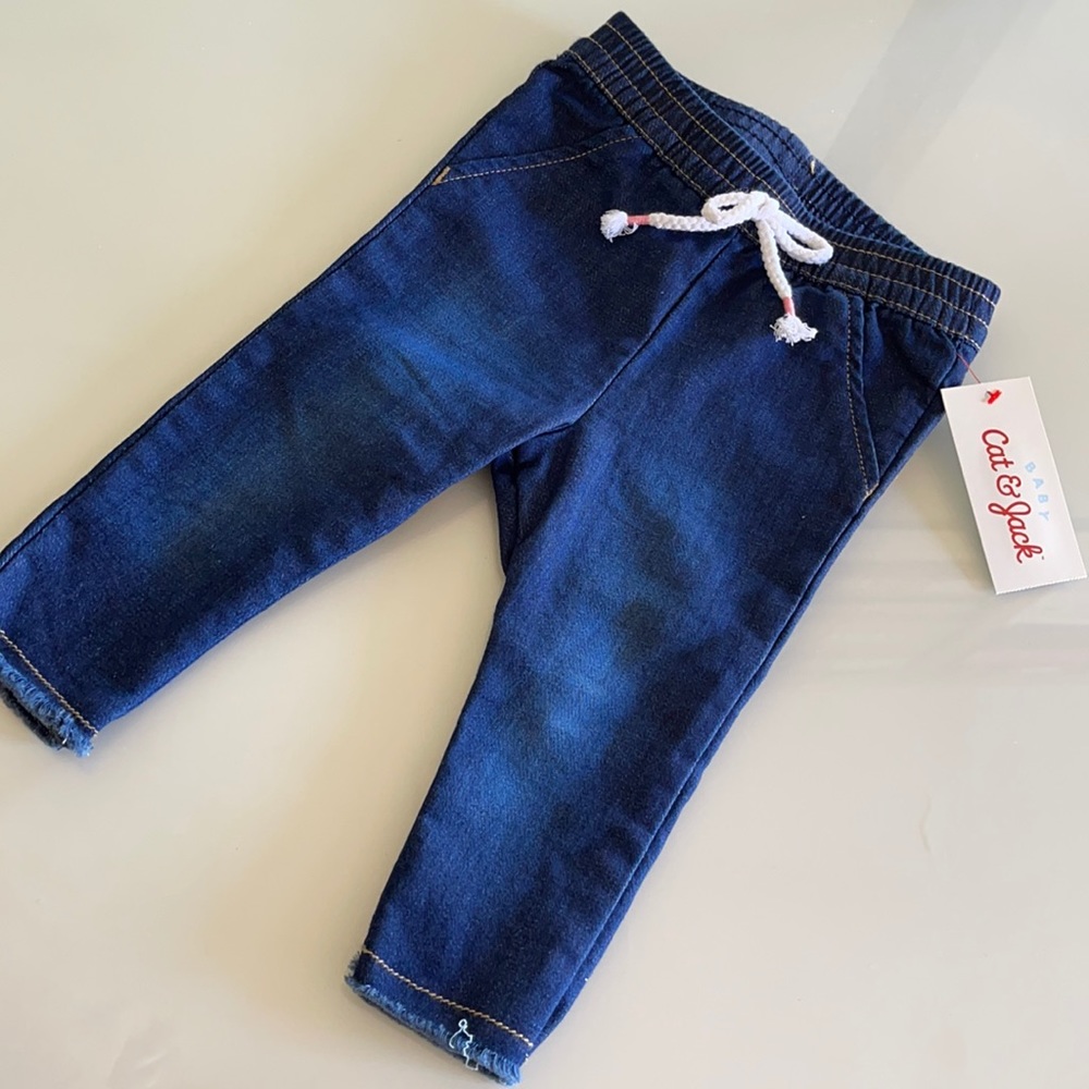 Cat & Jack 3-6 months jeans